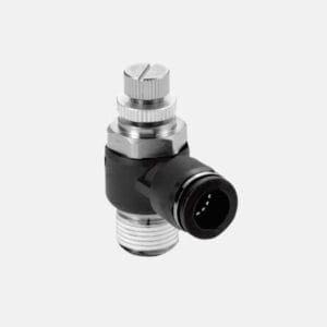 SC Push In en Pulgadas, Codo de Control de Velocidad